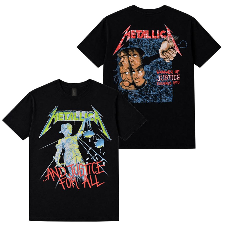 METALLICA メタリカ Tシャツ ...And Justice For All オフィシャル / BLACK | 