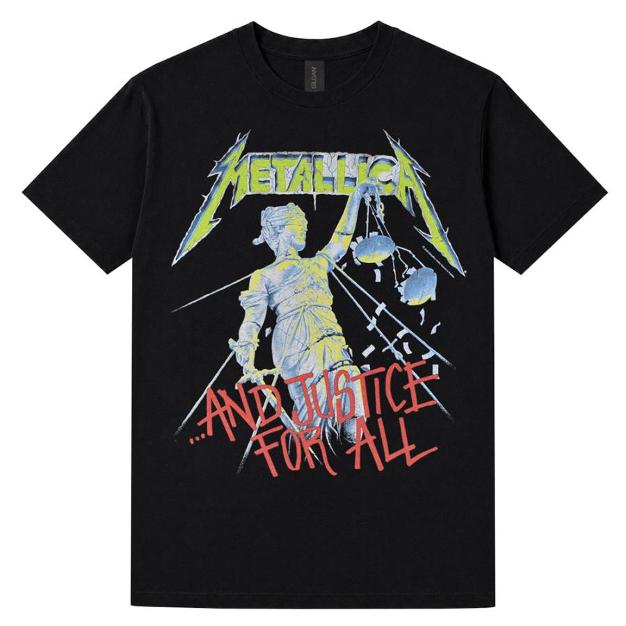 METALLICA メタリカ Tシャツ ...And Justice For All オフィシャル / BLACK |  | 01