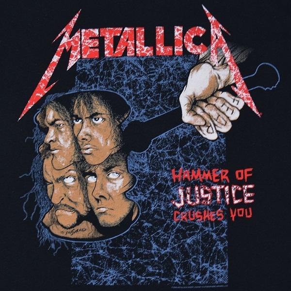 METALLICA メタリカ And Justice For All Tシャツ BLACK : GEEKHEAD