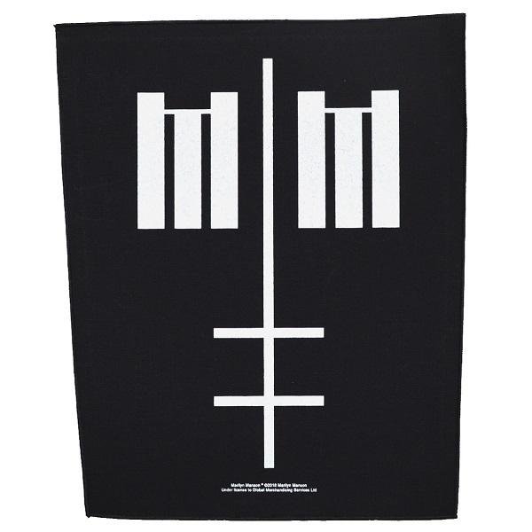 MARILYN MANSON Cross Logo バックパッチ | 