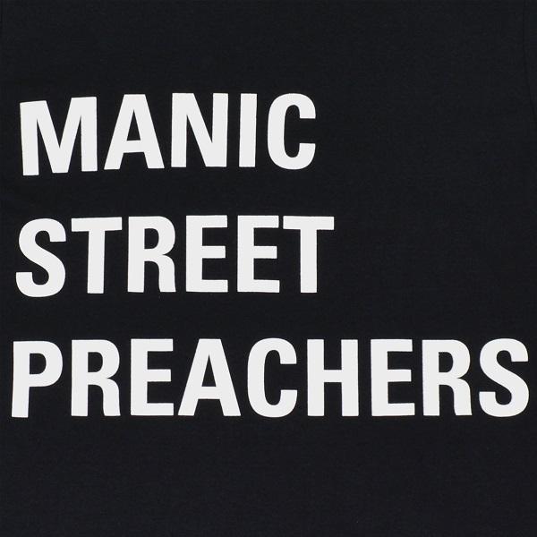 MANIC STREET PREACHERS マニックストリートプリーチャーズ Block Logo Tシャツ｜tradmode｜04