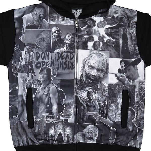 THE WALKING DEAD Classic Image Sublimation ZIP フード パーカー｜tradmode｜02