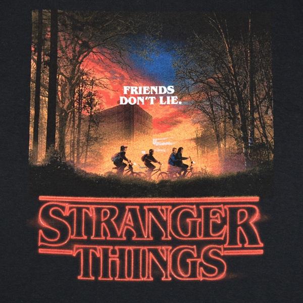STRANGER THINGS ストレンジャーシングス Friends Don't Lie Tシャツ