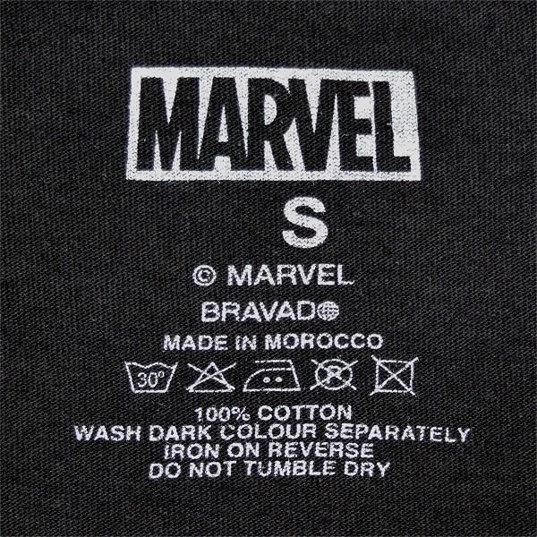 MARVEL COMICS マーベルコミック Box Logo Tシャツ BLACK｜tradmode｜03