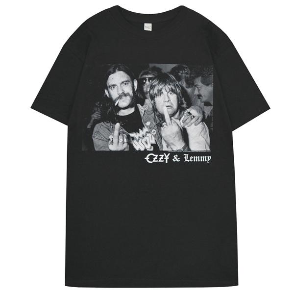 OZZY OSBOURNE オジーオズボーン And Lemmy Finger Tシャツ | 