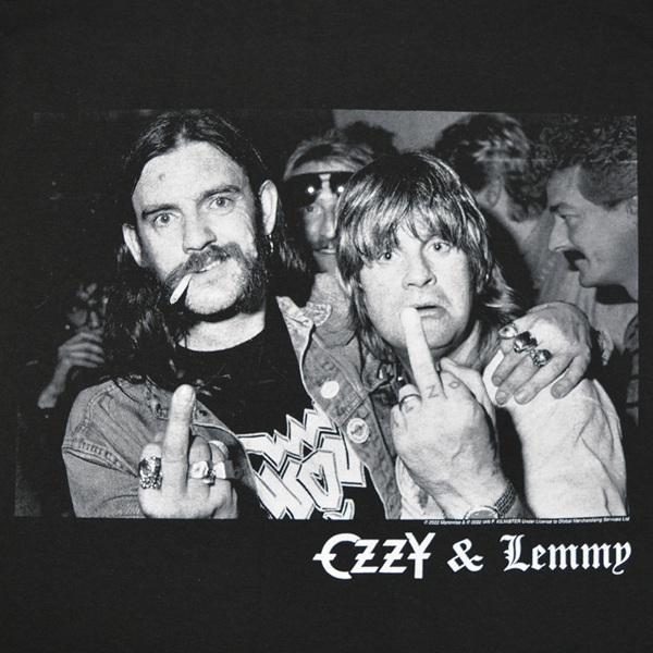OZZY OSBOURNE オジーオズボーン And Lemmy Finger Tシャツ |  | 01