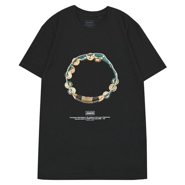 OASIS オアシス Definitely Maybe Tambourine Tシャツ | 