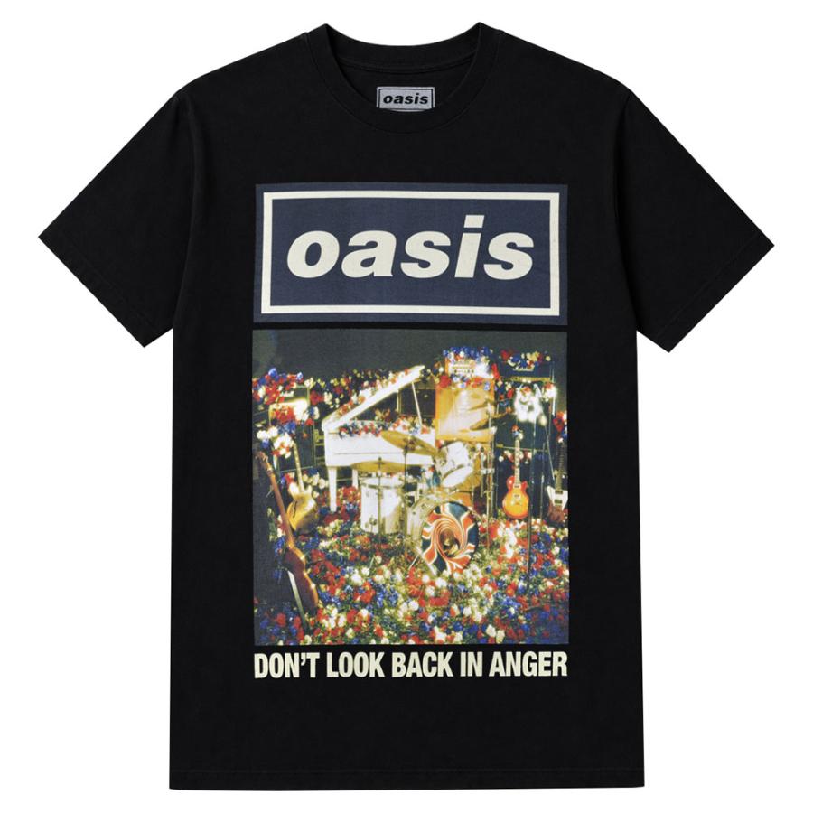 Oasisアダムエロペ Don't Look Back ドンルク Tシャツ M OASIS オアシス Don't Look Back In Anger Single Cover Tシャツ