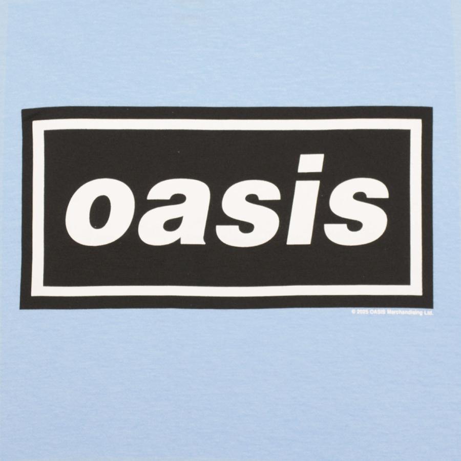 OASIS オアシス Decca Logo Tシャツ SKY BLUE : GEEKHEAD - 通販