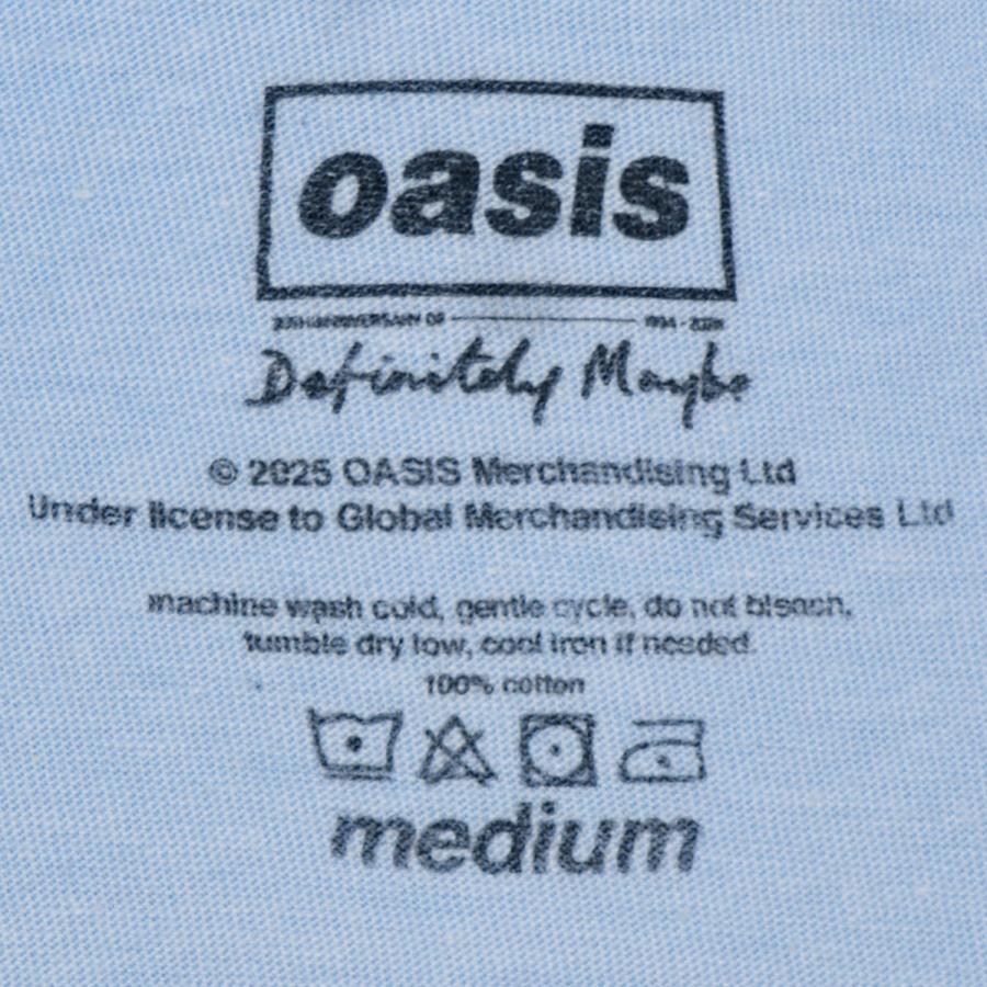 OASIS オアシス Decca Logo Tシャツ SKY BLUE : GEEKHEAD - 通販