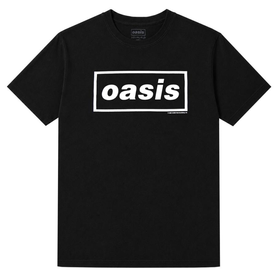 OASIS オアシス Tシャツ Decca Logo オフィシャル / BLACK | 