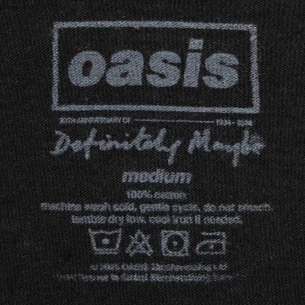 OASIS オアシス Tシャツ Decca Logo オフィシャル / BLACK |  | 02