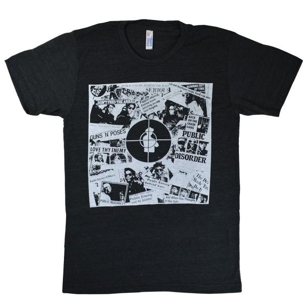 PUBLIC ENEMY Black Steel In The Hour Of Chaos Ｔシャツ DARK GREY｜tradmode