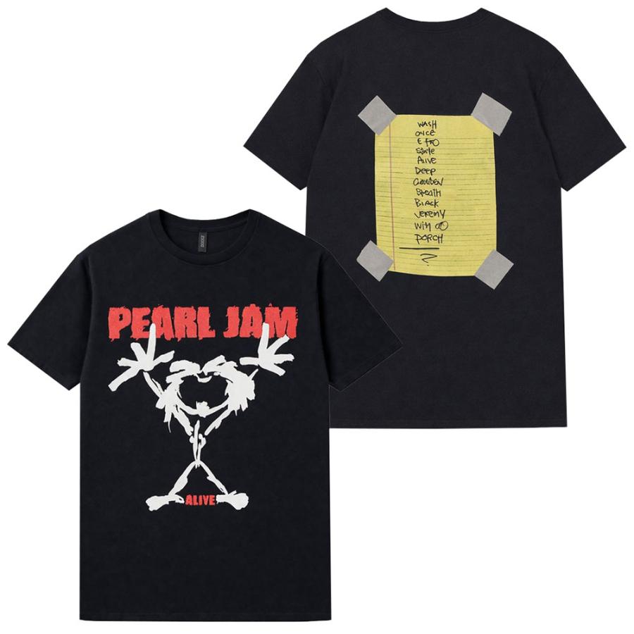 PEARL JAM パールジャム Tシャツ Stickman オフィシャル : GEEKHEAD