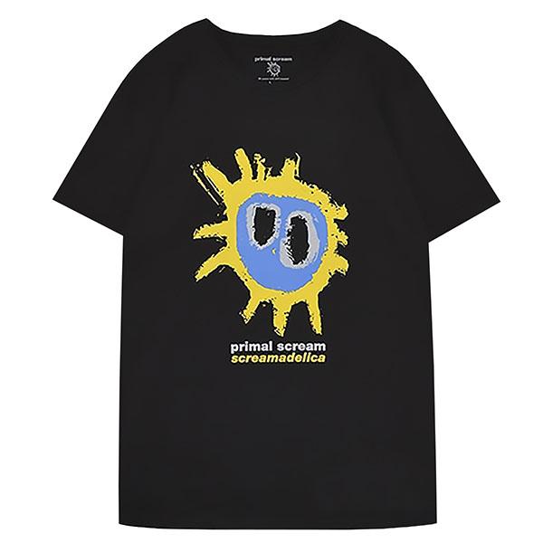 PRIMAL SCREAM プライマルスクリーム Screamadelica Tシャツ BLACK