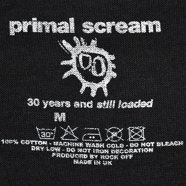 PRIMAL SCREAM プライマルスクリーム Screamadelica Tシャツ BLACK｜tradmode｜04