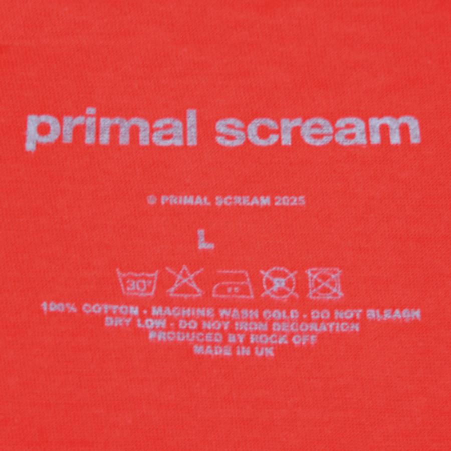 PRIMAL SCREAM プライマルスクリーム Screamadelica Tシャツ RED |  | 03