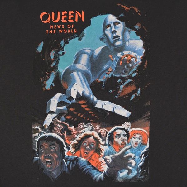 QUEEN クイーン News Of The World Vintage Tシャツ : GEEKHEAD - 通販