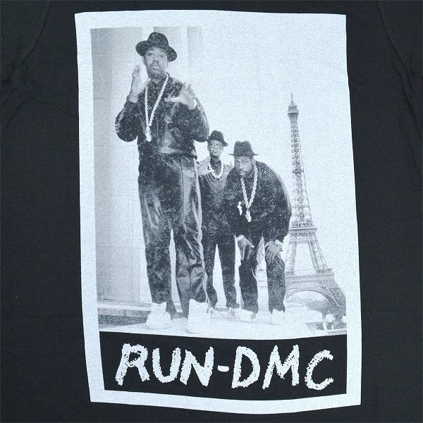 Ricky Powell × RUN DMC フォトTシャツPARIS '87M RUN DMC ランディー
