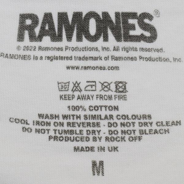 RAMONES ラモーンズ Loco Live Tシャツ｜tradmode｜04