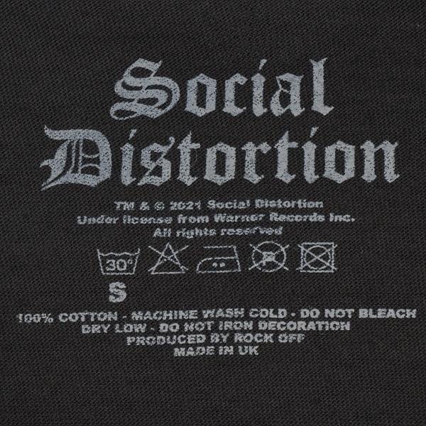 social distortion ソーシャル ディストーション ロンT Ｌ SOCIAL DISTORTION ロングスリーブTシャツ Sex, Love And Rock