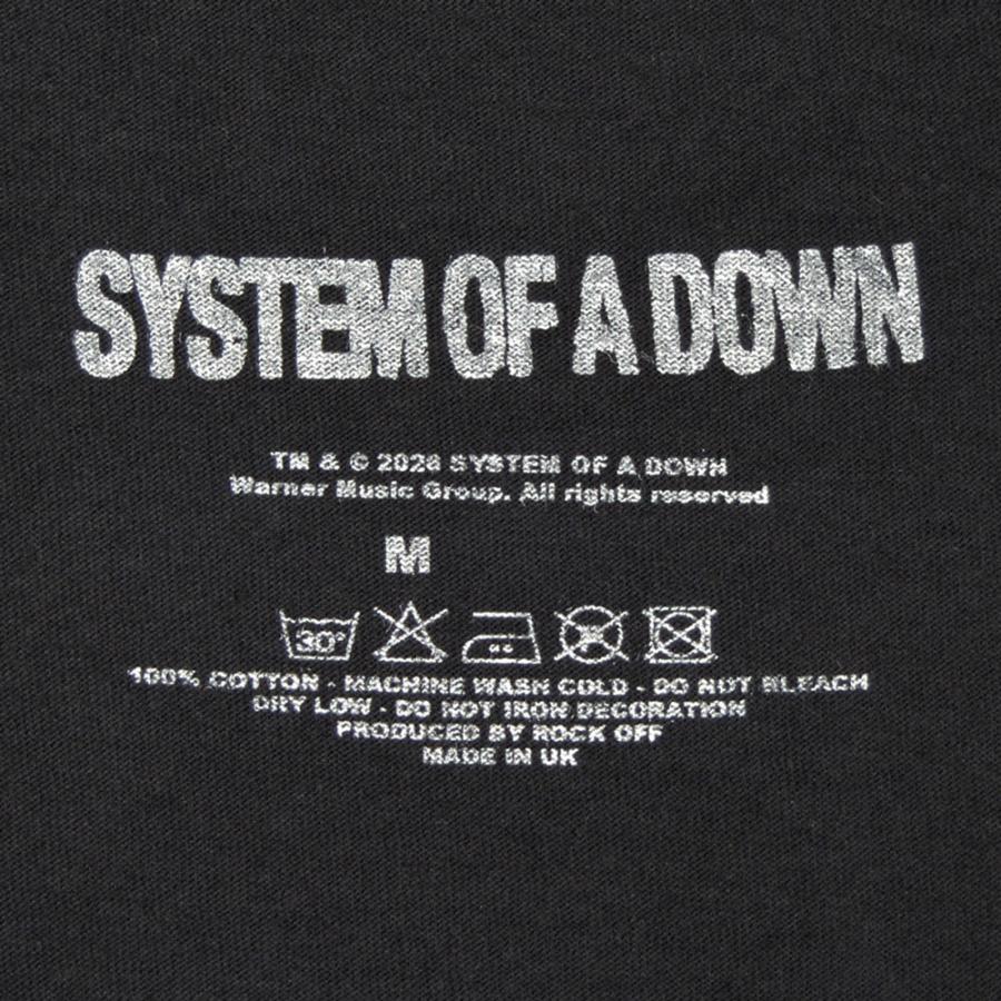 ROCK OFF SYSTEM OF A DOWN Tシャツ Hand システムオブアダウン