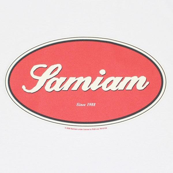 SAMIAM サマイアム Oval Logo Tシャツ WHITE : GEEKHEAD - 通販 
