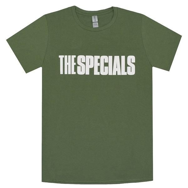 THE SPECIALS スペシャルズ Solid Logo Tシャツ ARMY GREEN : GEEKHEAD