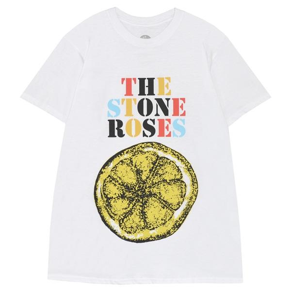 THE STONE ROSES ストーンローゼズ Logo Lemon Multicolor Ｔシャツ | 