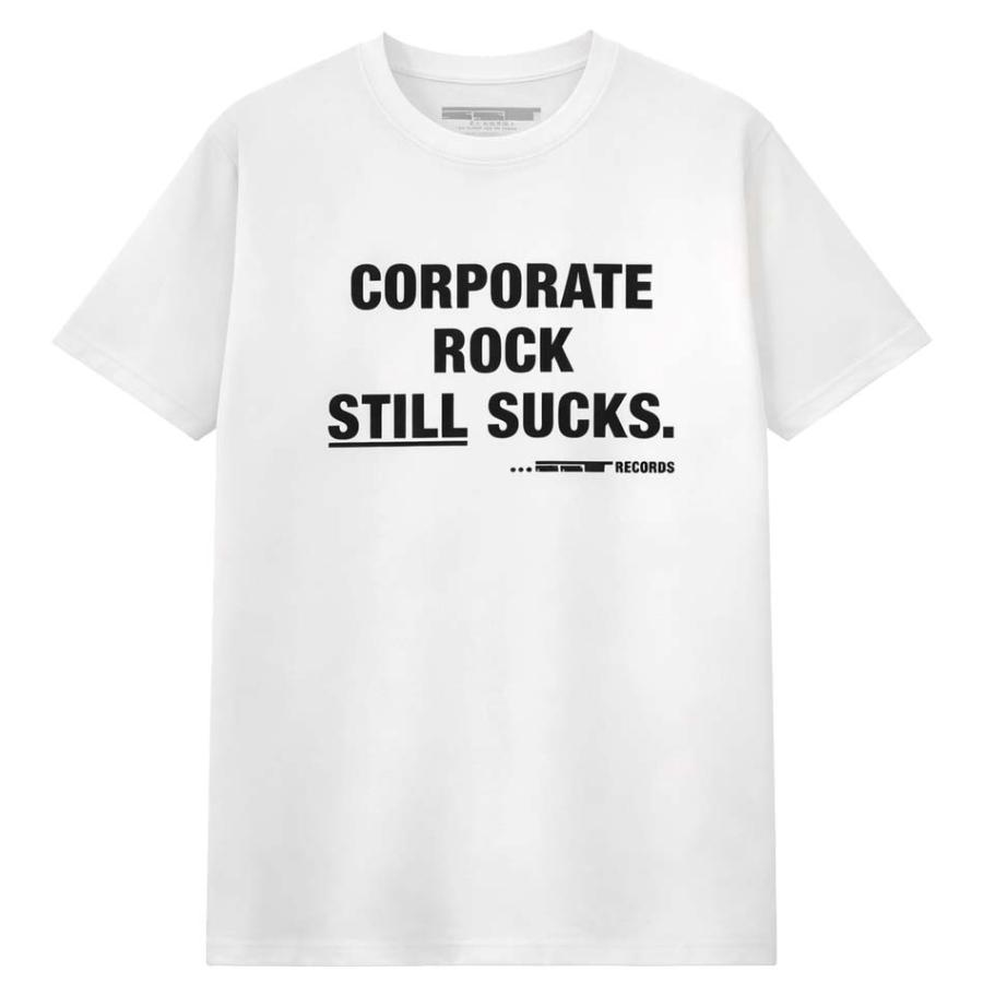 SST RECORDS SSTレコード Corporate Rock Still Sucks Tシャツ