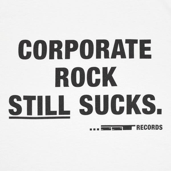 SST RECORDS SSTレコード Corporate Rock Still Sucks Tシャツ