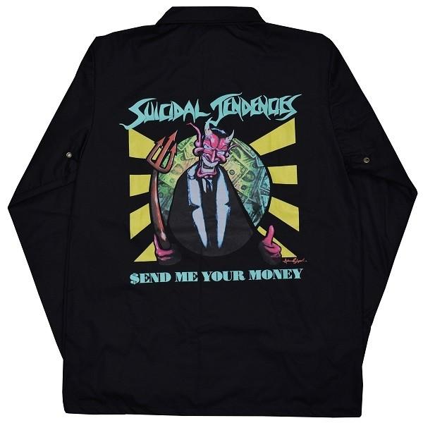 SUICIDAL TENDENCIES Send Me Your Money Waterproof Windbreaker コーチジャケット | 