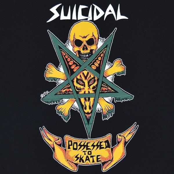 Suicidal Skates Possessed to Skate Reissue Deck in Black