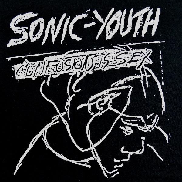 SONIC YOUTH ソニックユース Black Confusion Tシャツ｜tradmode｜02