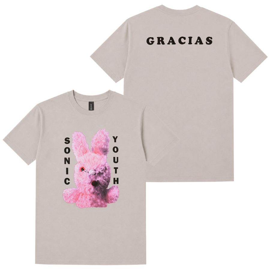 SONIC YOUTH ソニックユース Dirty Bunny Tシャツ LIGHT GREY