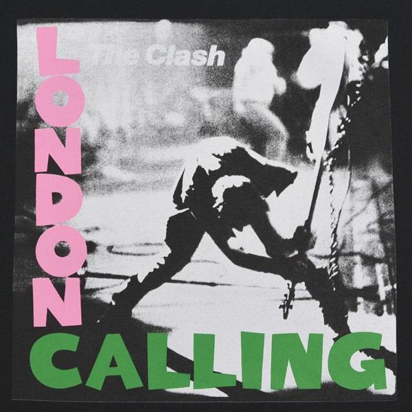 THE CLASH クラッシュ London Calling Tシャツ BLACK : GEEKHEAD