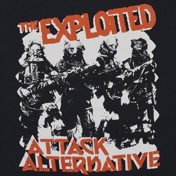 THE EXPLOITED エクスプロイテッド Attack Tシャツ｜tradmode｜02