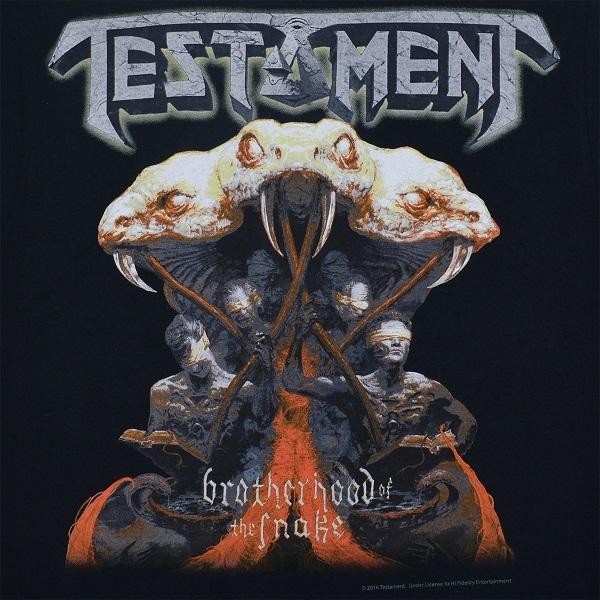 TESTAMENT テスタメント Brotherhood Of The Snake Tシャツ : GEEKHEAD