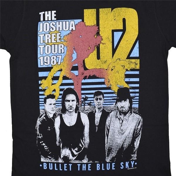 U2 Bullet The Blue Sky Tシャツ BLACK｜tradmode｜02