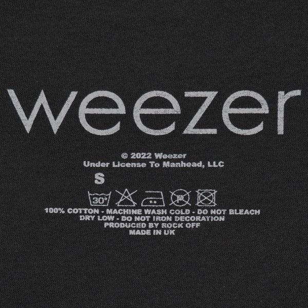 美中古オフィシャルweezerウィーザーのリヴァースサイン入りT 美中古オフィシャルweezerウィーザーのリヴァースサイン入りT