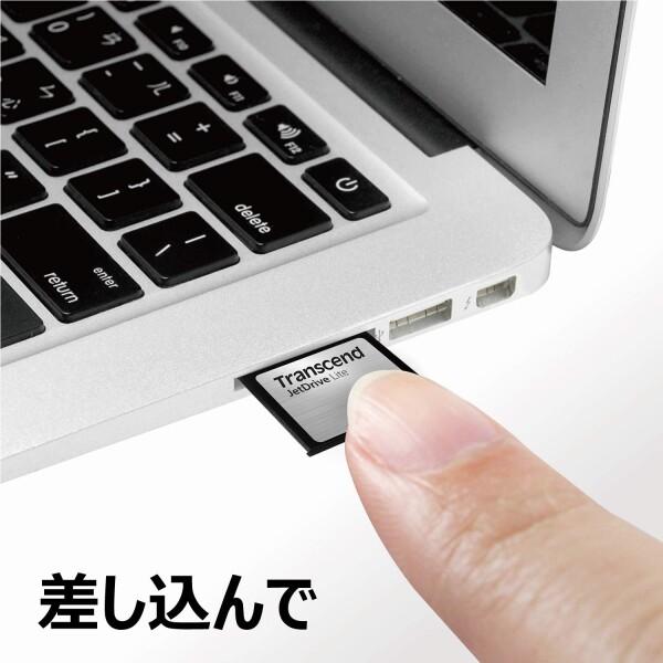 トランセンドジャパン Transcend Macbook Air専用 SDスロット対応拡張メモリーカード 256GB for Macbook Air 1｜trafstore｜03
