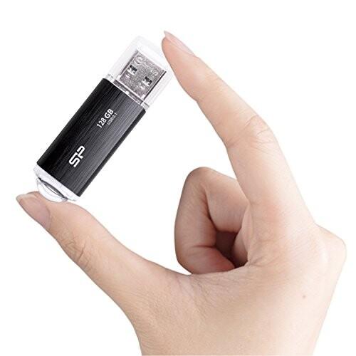 SP Silicon Power シリコンパワー USBメモリ 128GB USB3.1 & USB3.0 ヘアライン仕上げ Blaze B02 SP128GBUF3B02V1K｜trafstore｜06