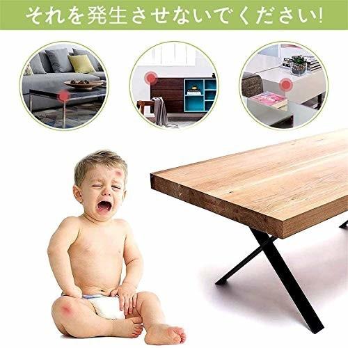 Jkrコーナークッション コーナー ガード透明 赤ちゃん 子供 ケガ防止 保育園 安全対策 家具の角を保護 3m両面 クロスタウンストア 通販 Yahoo ショッピング