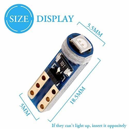 Gll 10pcs い T5 Led の球根 1 3030 Smd 車の内部の速度計のダッシュボードの計器類のゲージの集りの表示燈のパネル クロスタウンストア 通販 Yahoo ショッピング