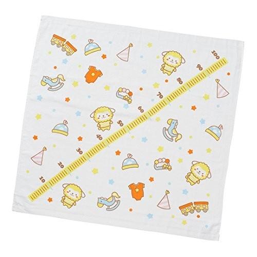 西松屋 身長計入り 正方形表ガーゼバスタオル クマ ヒツジ パンダ イエロー クロスタウンストア 通販 Yahoo ショッピング