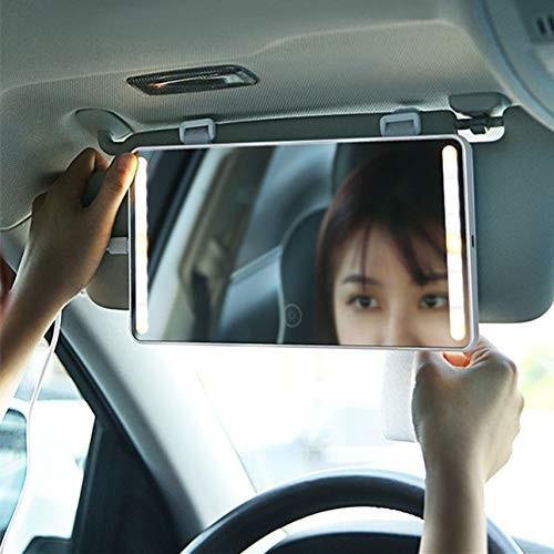 車用ミラー車のサンバイザーミラー 化粧鏡 女優ミラー Led化粧鏡 卓上ミラー バニティメイクミラー ３モード クロスタウンストア 通販 Yahoo ショッピング