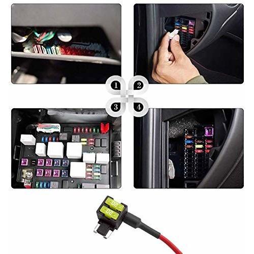 Kiligen 8個ミニ低背車平型ヒューズホルダー 配線追加 電源取り出し 平型 ヒューズる 6個ミニ無料ヒューズ付き クロスタウンストア 通販 Yahoo ショッピング