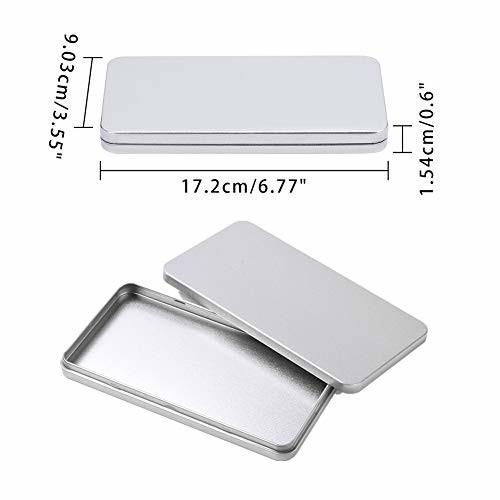 Benecreat 10個17 2x9 03x1 54cm鉄ボックス ブリキ缶 スポンジ付き ネックレス ジュエリー ペンダント ジュエリー収納 クロスタウンストア 通販 Yahoo ショッピング