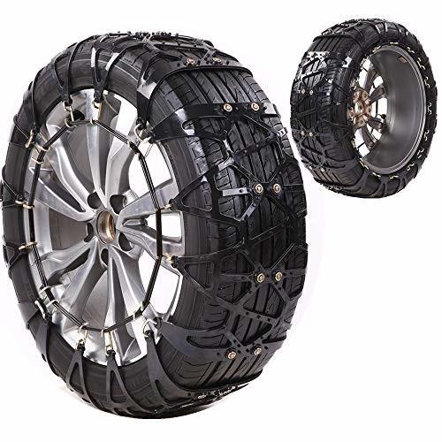 非金属タイヤチェーン 車用スノーチェーン 雪チェーン 冬雪 雪道 凍結 タイヤ 滑り止め Lq9適合タイヤ 215 55r18 クロスタウンストア 通販 Yahoo ショッピング