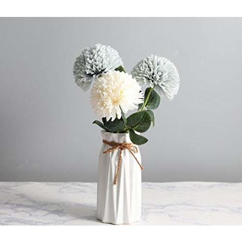 花瓶 花器 フラワーベース 一輪挿し シンプル インテリア 陶器つぼ 北欧モダン おしゃれ 幾何学 折り紙花びん